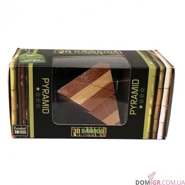 Pyramid Puzzle - бамбукова головоломка