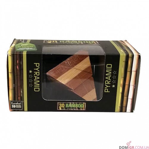 Pyramid Puzzle - бамбукова головоломка