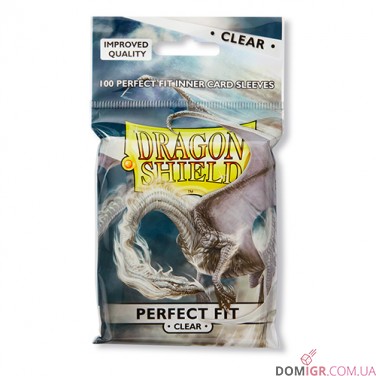 Dragon Shield Perfect Fit Toploader Clear - Протектори 100шт