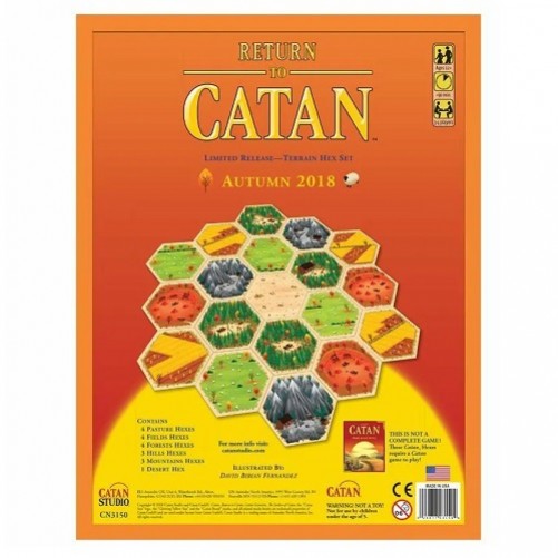 Return to Catan: Autumn Hex Set