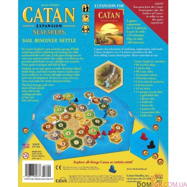 Купить Catan: Seafarers Expansion Catan: Seafarers Expansion