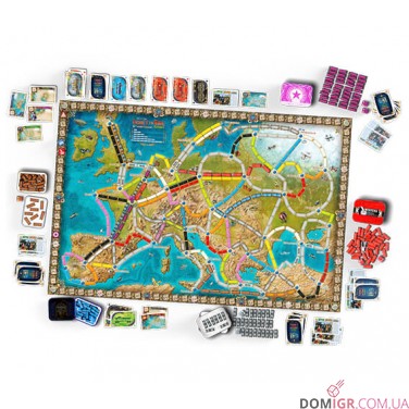 Купити Ticket to Ride: Europe - 15th Anniversary Ticket to Ride: Europe - 15th Anniversary