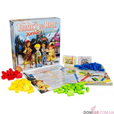 Ticket to Ride Junior: Європа