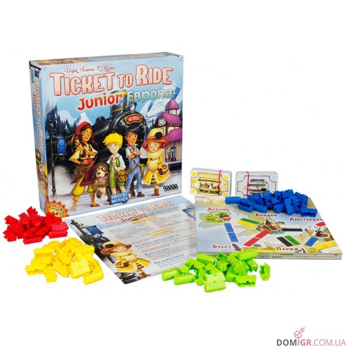 Ticket to Ride Junior: Європа
