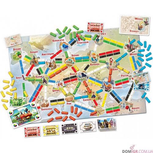 Ticket to Ride Junior: Європа