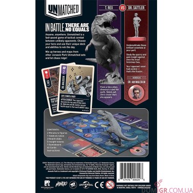 Unmatched: Jurassic Park — Dr. Sattler vs. T. Rex (АНГЛ.)
