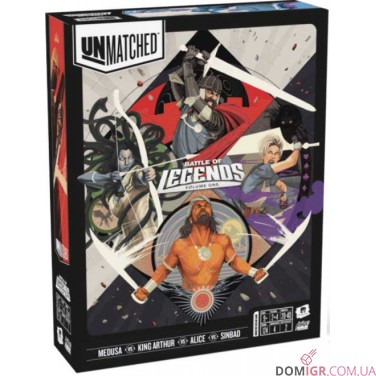 Unmatched: Battle of Legends, Volume One