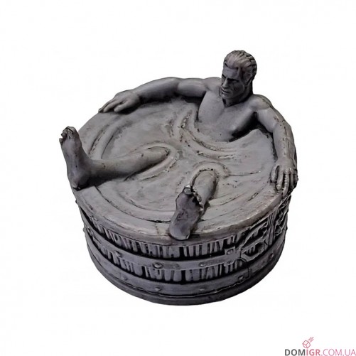 Unmatched: The Witcher – Geralt In Bathtub Figure