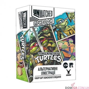 Купить Unmatched: Пригоди — TMNT: Alt Art Pack Unmatched: Пригоди — TMNT: Alt Art Pack