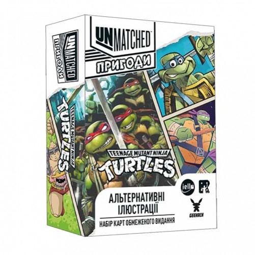 Unmatched: Пригоди — TMNT: Alt Art Pack