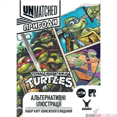 Купить Unmatched: Пригоди — TMNT: Alt Art Pack Unmatched: Пригоди — TMNT: Alt Art Pack