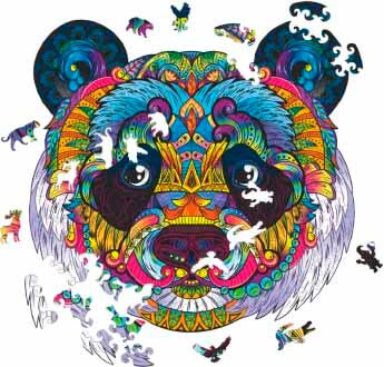 Купить пазл деревянный: Панда