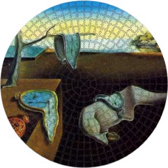 Купить деревянный пазл Постоянство памяти