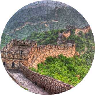 Купить деревянный пазл Великая Китайская стена