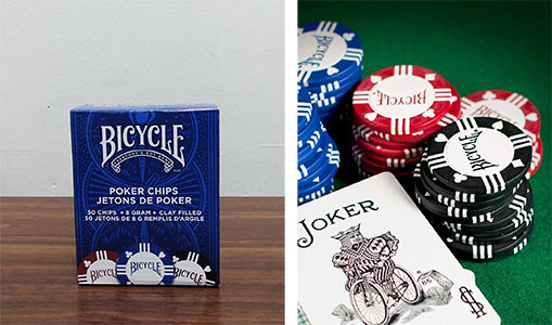 Набор фишек Bicycle 8G Poker Chips (50 шт)