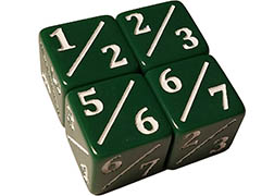 Dice Tarmo D6 16mm, Кубик D6 Тармо