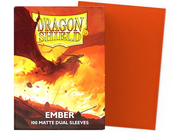 Купити протектори Dragon Shield Dual Matte Sleeves: Ember