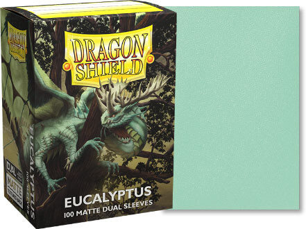 Купить протекторы Dragon Shield Dual Matte Sleeves: Eucalyptus Lehel