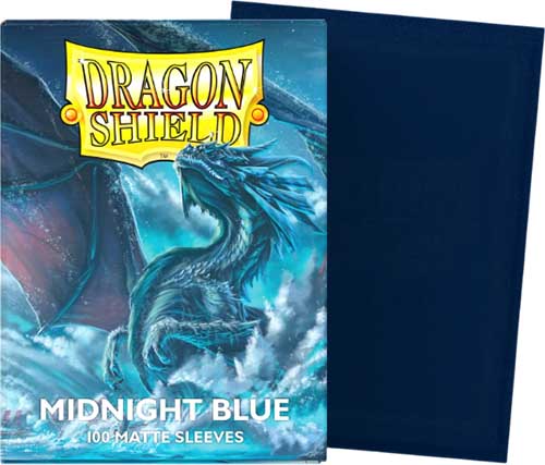 Dragon Shield Matte: Midnight Blue  — Протекторы 100 шт.