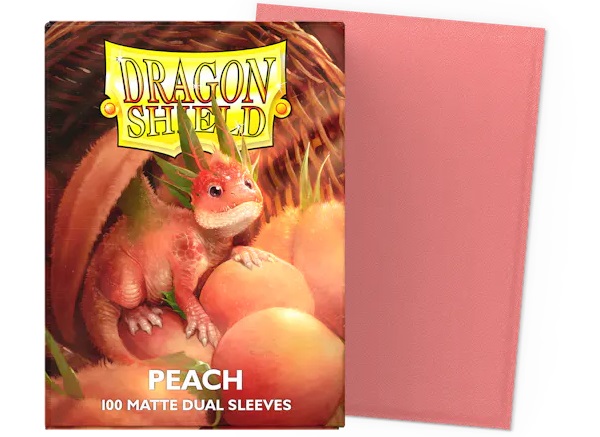 Купити протектори Dragon Shield Dual Matte Sleeves: Peach