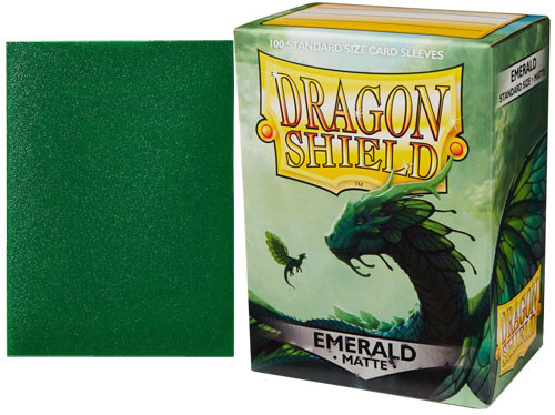 Dragon Shield Emerald Matte Sleeves