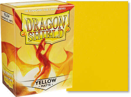 Купить протекторы Dragon Shield матовые Yellow