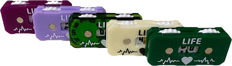 Лічильник життів «Life» магнітний (випадковий колір)