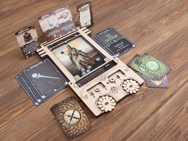 Купить компактный планшет игрока для настольной игры Gloomhaven Щелепи лева