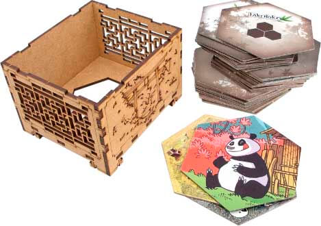 Купить деревянный органайзер для игры Takenoko