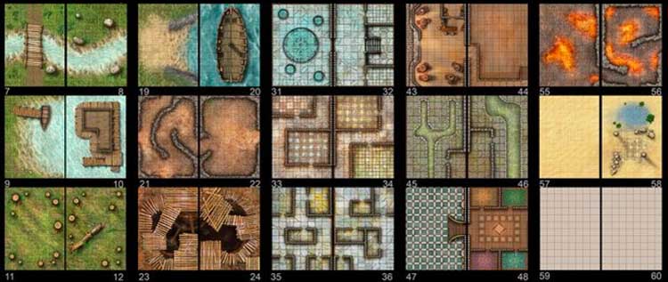 Купити Giant Book of Battle Mats; Revised Edition