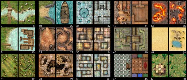 Купити Giant Book of Battle Mats; Revised Edition