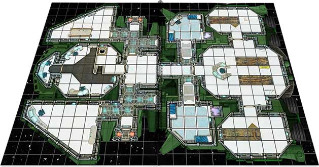The Giant Book of Shadow Scar Battle Mats 