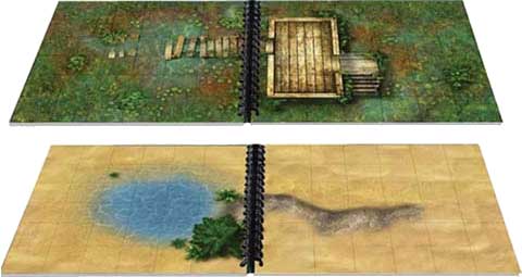 Купити аксесуар The Little Book of Battle Mats — Wilderness Edition