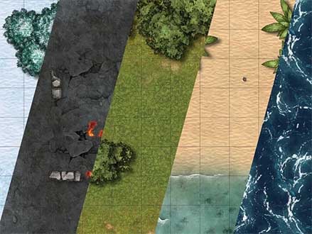 Поля для бою НРІ — 16 шт.