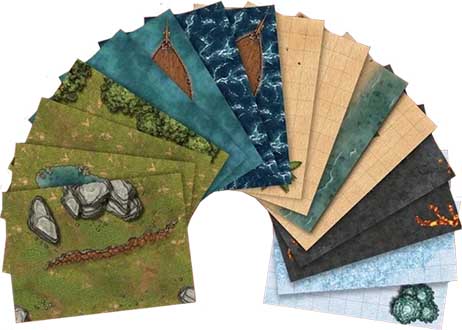 Поля для бою НРІ — 16 шт.