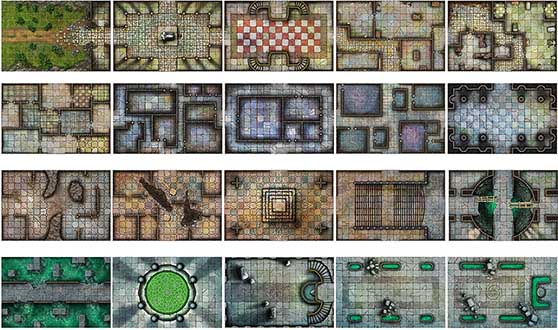 Купити набір RPG Toolbox: The Veiled Dungeon