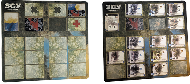 Килимок з неопрену для настільної гри ЗСУ