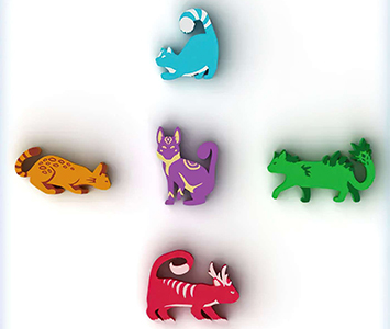 Набір делюкс-котиків Bag’o’Cats для настільної гри «Острів котів»