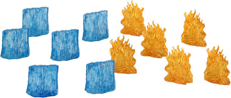 Купить набор Dungeons & Dragons: Spell Effects — Wall of Fire & Wall of Ice