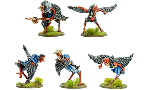 Набор миниатюр Warlords of Erehwon: Tengu