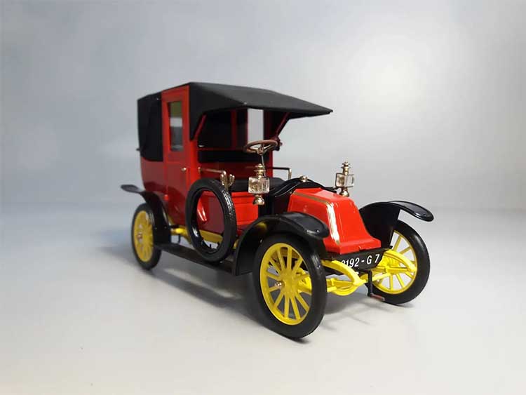 «Марнське таксі» (1914), французький автомобіль 1:35 від ICM 
