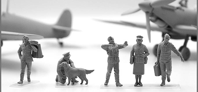 Модель Пілоти і техніки ВПС Великобританії (1939-1945р.) 1:48