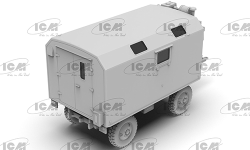 Модель ЗіЛ-131, вантажівка з причепом Збройних сил України 1:72