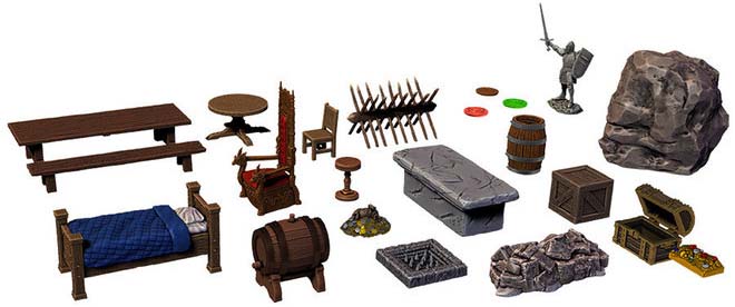 Купити WarLock Tiles: Dungeon Dressings