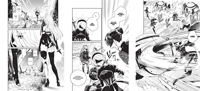 Комикс манга «YoRHa: Протокол висадки в Перл-Гарбор, Том 1» на украинском