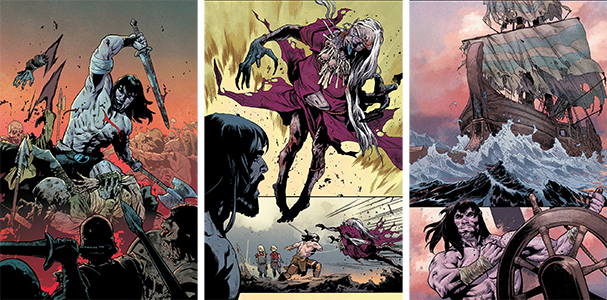 Комикс Конан-варвар: Життя та смерть Конана на украинском