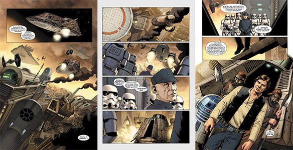 Комикс «Зоряні Війни: Скайвокер завдає удару»