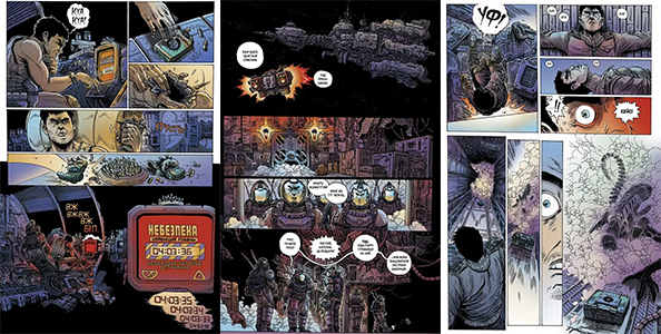 Комикс Чужі: Мертва орбіта — Видання делюкс на украинском