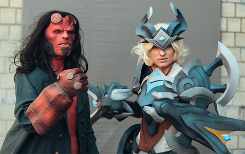 Хеллбой на Comic Ukraine 2019