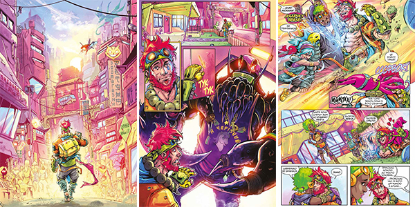 Комикс Коли ні з ким стати до бою на украинском